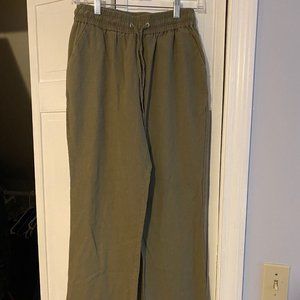linen drawstring pant